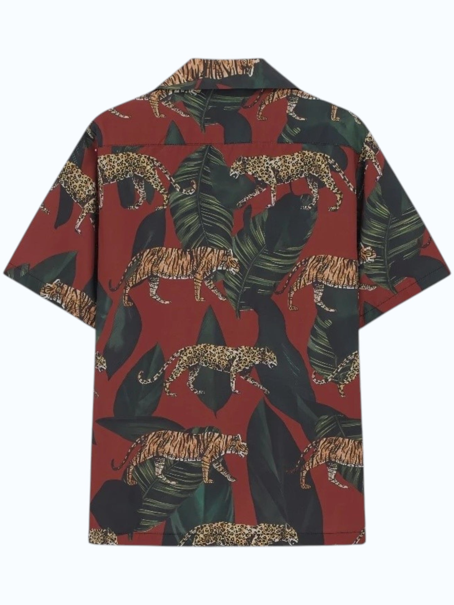 Men's Safari Animal Print Shirt